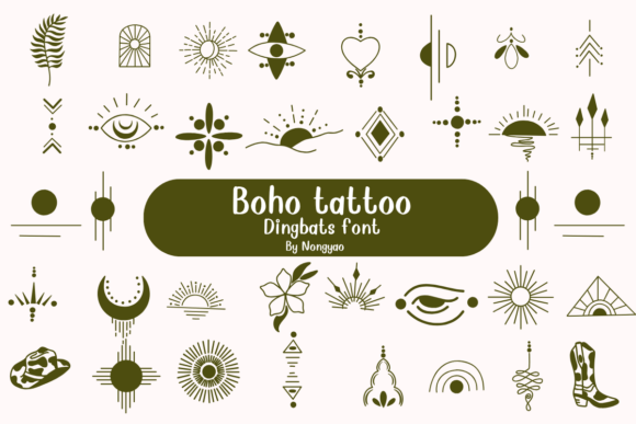 Download Boho Tattoo - Boho Collection